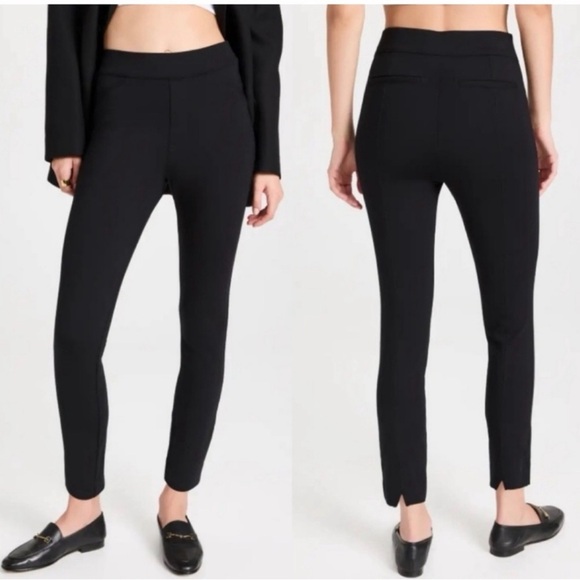 NWT Spanx Backseam Skinny Ponte pant leggings black ankle Size S/P